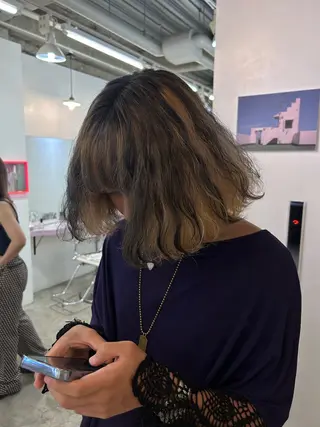 ミディアム カラー 🐩🎀ness / ルリ🔮🍓のヘアスタイル