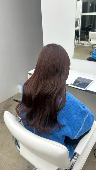 ロング カラー moeka/札幌/ 透明感カラーのヘアスタイル