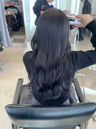 ロング カラー acoron.池袋所属・モデル様募集中/ 赤髪人気/Renaのヘアスタイル