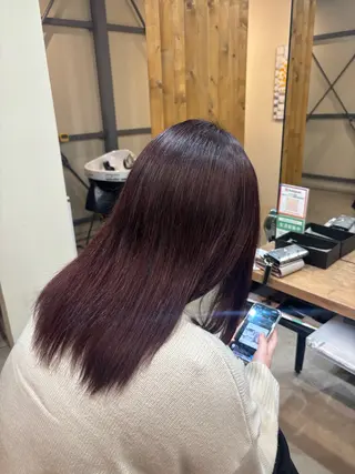 カラー 相馬 静香のヘアスタイル