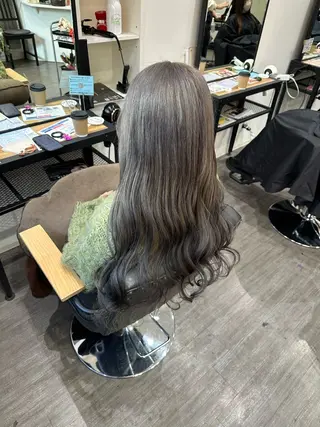 ロング カラー 艶髪レイヤー上田 紗也🇰🇷💗のヘアスタイル