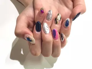 ネイル 舞田 苑香のネイルデザイン