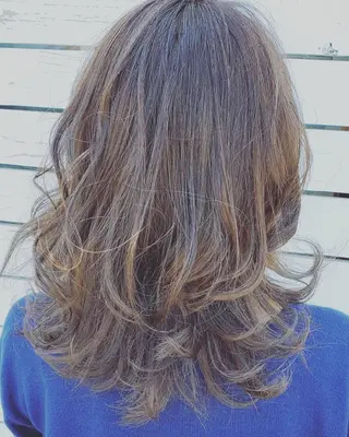 ミディアム クリーピー　オーナー 福田 将太のヘアスタイル