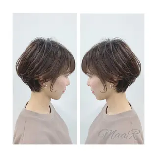 ショート カラー MaaR所属・Asuka Mabuchiのヘアスタイル