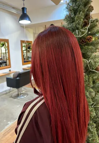 ロング カラー 洋平／ボブ🆗 似合わせカット🫧のヘアスタイル