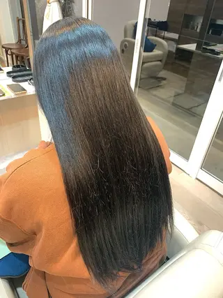 ロング カラー 安藤 あおいのヘアスタイル