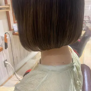 ボブ/美髪矯正 /佐藤　奈巳のヘアスタイル