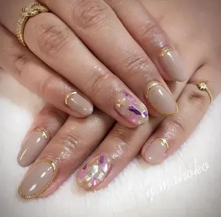 ネイル She nail studio 原宿所属・パラジェル有/ スカルプ/mahoのネイルデザイン