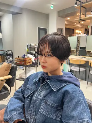 ショート 🪞表参道パーマ Nikachi🪞のヘアスタイル