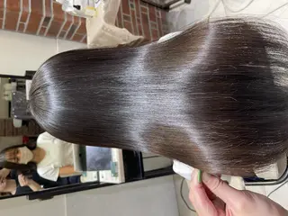 ロング 縮毛矯正/髪質改善 特化/冨島智基のヘアスタイル