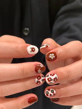 ネイル ꪆৎ平行アーチ ྀི ワカナの眉毛・アイブロウイメージ