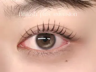 マツエク・マツパ 美容室FaB千葉店所属・Hani🌛 マツパ/アイブロウのマツエク・マツパデザイン