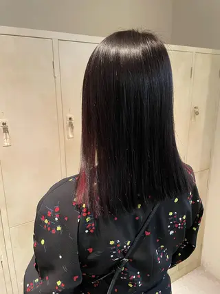 ミディアム カット/艶カラー/ 髪質改善　takaのヘアスタイル