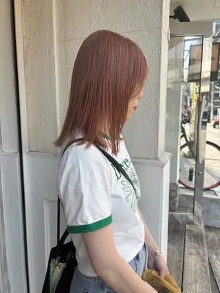 ミディアム saya/似合わせ /透明感カラーのヘアスタイル