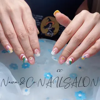 カラー ネイル C C🌼のネイルデザイン