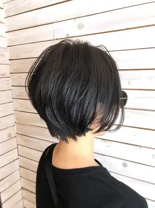ショート カラー ✨大人美人ショート✨ 店長　藤井一輝のヘアスタイル