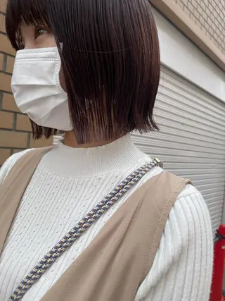 ショート sica所属・スタイル撮影 モデル募集momoのヘアスタイル