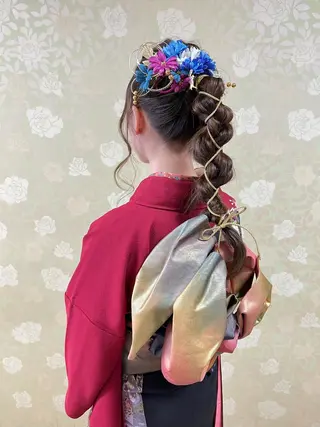 ヘアアレンジ MIMI RUSH 安城 jubilee店所属・鍋田 彩歌のマツエク・マツパデザイン