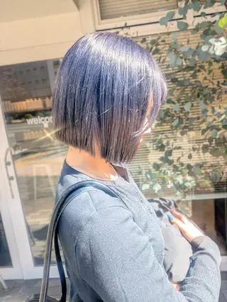 ミディアム カラー 似合わせ❥艶💎及川 由香のヘアスタイル