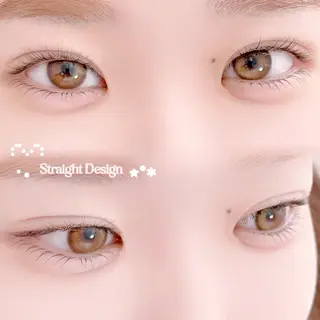 マツエク・マツパ Le'a福山 愛佳のマツエク・マツパデザイン