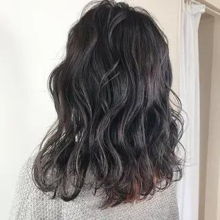ミディアム カラー Lien 深井店のヘアスタイル