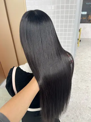 ロング 完全個室サロンANGELICA LABOspa&treatment所属・ミヤケヒロト/ボブ/ 縮毛矯正/髪質改善のヘアスタイル