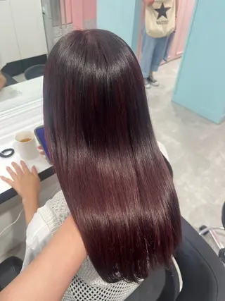 ロング カラー みう/仙台/暖色/ 艶髪/顔周りカット/のヘアスタイル