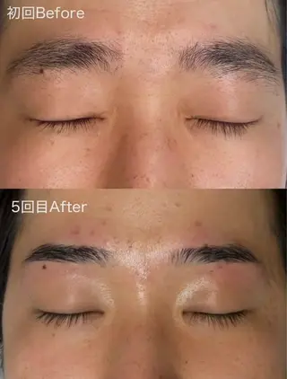 メンズ アイブロウ 【e.moa 】エモア開発所属・emoa sakiのマツエク・マツパデザイン