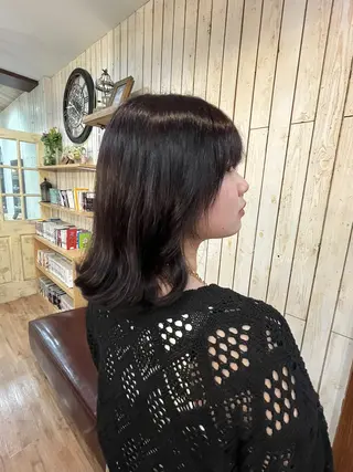 カラー little×link所属・littlelink Rioのヘアスタイル