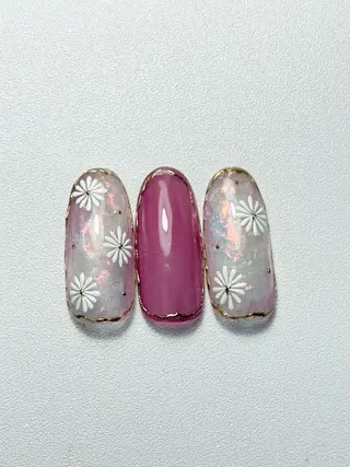 ネイル Li'a Bloom所属・🦋🤍 madoka🤍のネイルデザイン