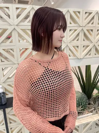 ショート カラー 🌟満足度No.1/ 似合わせ/AYA🌟のヘアスタイル