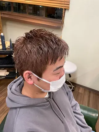 ショート メンズ 山本 純平のヘアスタイル