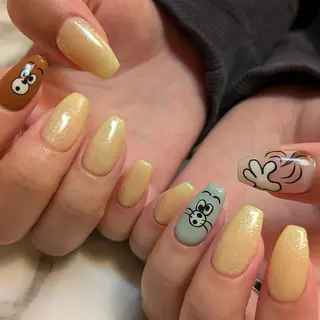 ネイル ジェヌインネイル 河内のネイルデザイン