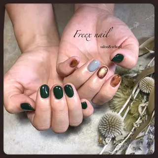 ネイル Freex nail所属・freex nail /ニュアンス/個性派のネイルデザイン