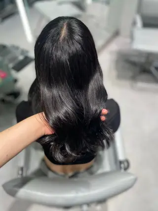 ミディアム 川村 歩夏のヘアスタイル