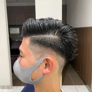 ショート メンズ 【メンズ縮毛矯正】 田中秀斗のヘアスタイル