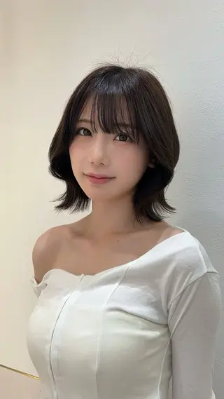 ショート ボブ/レイヤーボブ/ 髪質改善/梶川 夏季のヘアスタイル