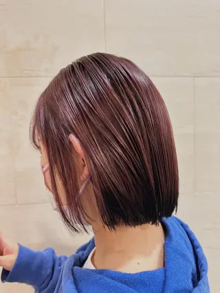 ショート カラー ブリーチカラー/ベー ジュ/Hono🦖のヘアスタイル