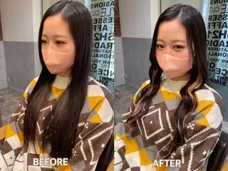 ロング 髪質改善/縮毛矯正 ツヤ髪🩷さつきのヘアスタイル