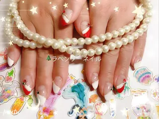 ネイル ラベンダー💖日暮里 ルル💖ネイルのネイルデザイン