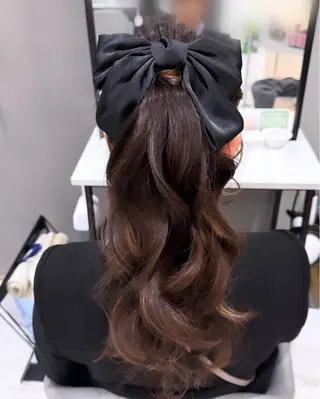 ヘアアレンジ セットサロン　フェルナ所属・ヘアセットサロン 北新地　mainoのヘアスタイル