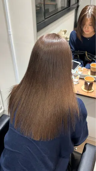 ロング 髪質改善/森脇龍星 【京都市役所前】のヘアスタイル