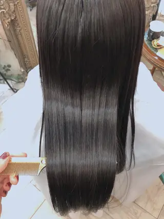 セミロング ❤︎大人シック ベージュrihoのヘアスタイル