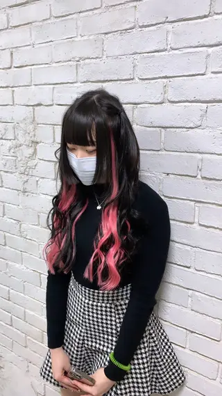 ロング L STUDIO心斎橋店所属・派手髪支持率No1 Eisukeのヘアスタイル