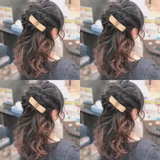 ミディアム ヘアアレンジ 🌷MAYU 🌷のヘアスタイル