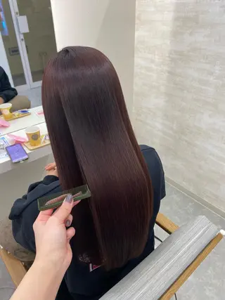 ロング 髪質改善&ヘアケア 永山若奈のヘアスタイル