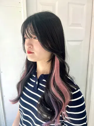 ロング カラー uros.所属・メンズパーマ/ エクステ🌞セナのヘアスタイル