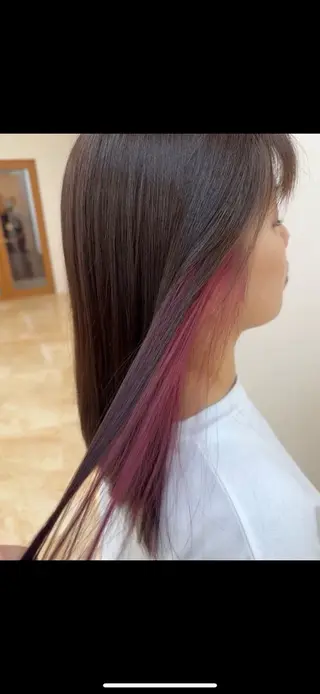 セミロング リトル・サイエンティスト所属・一宮/縮毛矯正/ 内野優紀のヘアスタイル