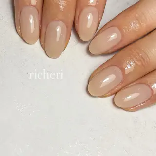 ミディアム ネイル richeri beautyのネイルデザイン