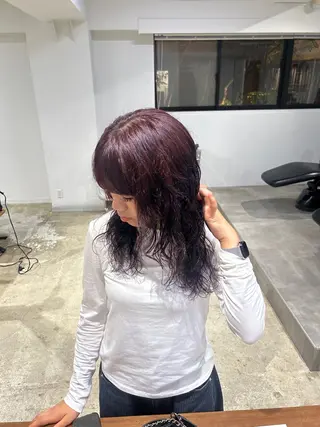 カラー cood所属・黒瀬 陽詩のヘアスタイル